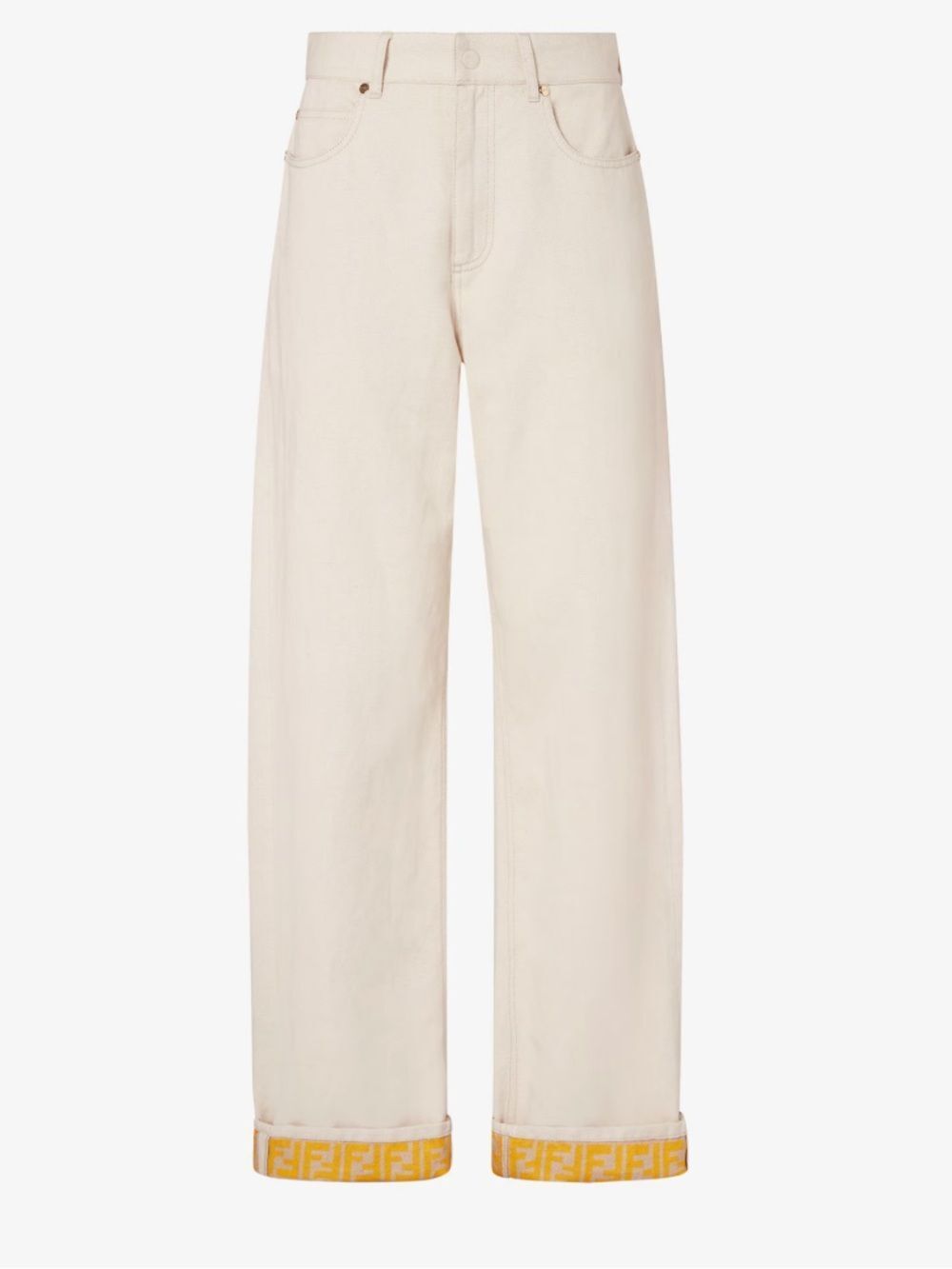 Long Jeans
Beige denim pants